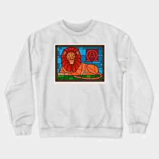 Stained Glass 13 (Style:17) Crewneck Sweatshirt